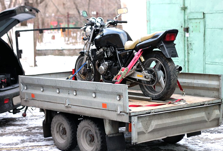 Перевозка мотоцикла из Окуловки в Липецк