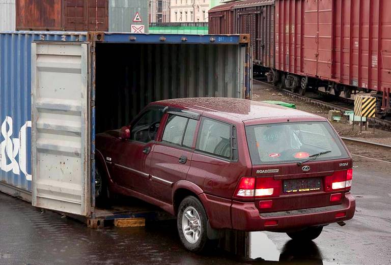 Контейнерные перевозки автомобиля цена из Рыбинска в Читу